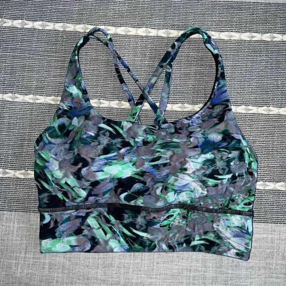 Lululemon Long Line Energy Bra Sz 4